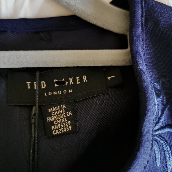 NWOT Ted Baker Embroidered Floral Shift Dre - Picture 8 of 13